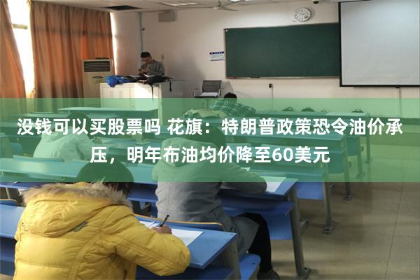 没钱可以买股票吗 花旗：特朗普政策恐令油价承压，明年布油均价降至60美元